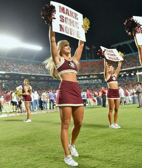 Florida State Cheerleaders Fsu Cheerleaders, College Vision Board, Dream School, Florida State University, Motivation Board, Florida State Seminoles, American Sports, Vision Boards, Dance Teams