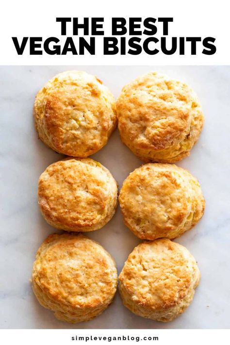 Vegan Biscuits And Gravy, Vegan Baked Goods, Vegan Biscuits, Vegan Gravy, Cholesterol Recipes, Low Cholesterol Recipes, How To Make Biscuits, Vegan Baked, Vegan Blog