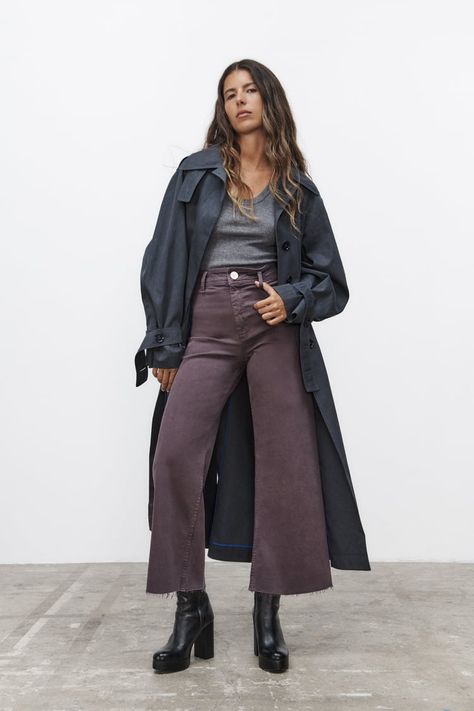 Marine Straight Jeans Outfit, Marine Straight Jeans, Straight Jeans Outfit, Woman Jeans, Simple Fall Outfits, Straight Crop Jeans, Style Inspiration Winter, Cropped Flare Jeans, The Marine