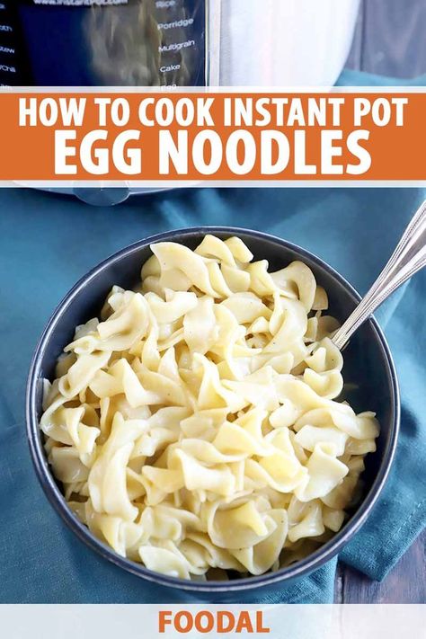 Instant Pot Egg Noodles Cook Time, Egg Noodle Instant Pot Recipes, Instapot Egg Noodle Recipes, How To Cook Noodles In Instant Pot, Instant Pot Noodles Cook Time, Cook Noodles In Instant Pot, Cooking Noodles In Instant Pot, How To Cook Egg Noodles, Egg Noodles In Instant Pot