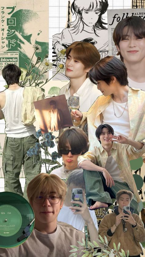 #wallpaper #greenaeasthetic #jaehyun #nct127 #kpop #nct Lovey Dovey, Jaehyun Nct, Cool Animations, Kpop Wallpaper, Your Aesthetic, Connect With People, Nct 127, Creative Energy, Aesthetic Wallpapers