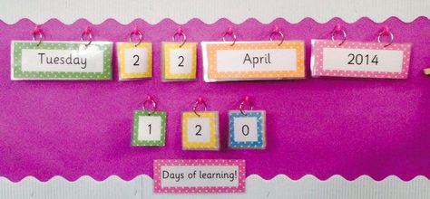 Date and Days of Learning Display Day And Date Display Classroom, Eyfs Classroom, Class Displays, New Classroom, Classroom Displays, Year 1, Teacher Classroom, Classroom Ideas, Snoopy