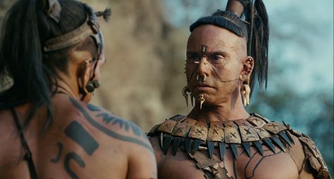 Apocalypto_2006 Rudy Youngblood, October Song, Epic Film, Native American Men, American Men, Adventure Film, Mel Gibson, Body Modifications, Movie Photo