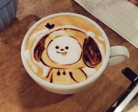 #jimin #bts #chimmy #parkjimin Kue Macaroon, Bts Cake, Dessert Original, Coffee Latte Art, Cute Baking, Kawaii Food, Cute Desserts, Cafe Food, Korean Food