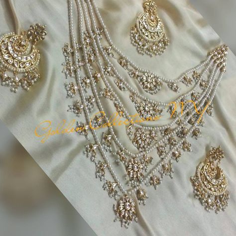 Rani Haar Gold, Rani Haar, 7 Layer, Gold Bridal Jewellery Sets, Asian Jewelry, 7 Layers, Jewellery Sets, Indian Attire, Bridal Jewellery