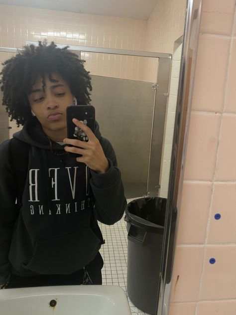 lightskin , locs , curlyhair , freeform , twists , stud , stem , no label , lgbt , tiktok , mirror pic , Curly Freeform Locs, Stud With Locs, Studs With Locs, Freeform Locs, Seductive Photos, Mirror Pic, Black Culture, Locs, Hair Inspo