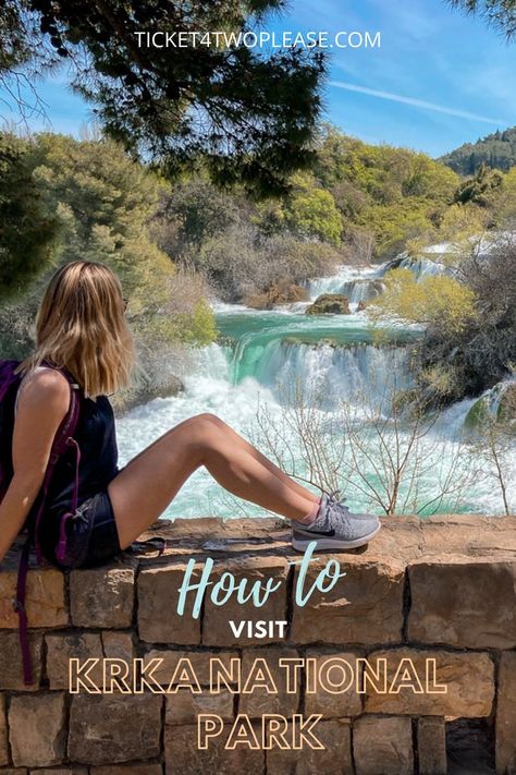 Everything you need to know about visiting Krka National Park in Croatia. Krka National Park should be on every Croatia travel itinerary and this guide will should you exactly how to spend a day in Krka. Krka Croatia, National Park Itinerary, Krka National Park, Balkans Travel, Travel Destinations Bucket Lists, Tourist Guide, Croatia Travel, Travel Itinerary, Where To Go