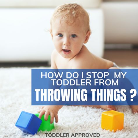 How Do I Stop My Toddler from Throwing Things! - Toddler Approved Communication Development, Toddler Behavior, Positive Parenting Solutions, Toddler Discipline, Challenging Behaviors, Teaching Toddlers, Kids Talking, Bad Kids, Better Parent