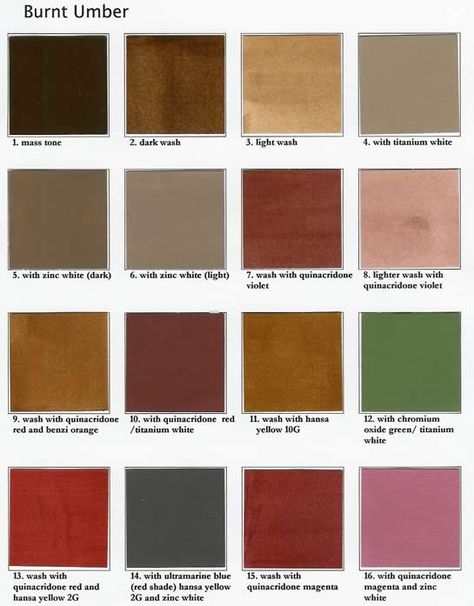 Burnt Umber blended with other colors. Burnt Umber Color, Burnt Umber, Color Stories, Dream Bedroom, Metallic Colors, Color Theory, Daybed, Other Colors, Diy Art