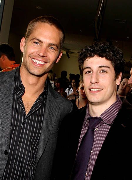 Paul Walker and Jason Biggs during 'Eight Below' World Premiere After Party at The Highlands in Los Angeles California United States Eight Below, Jason Biggs, Actor Paul Walker, Paul Walker Quotes, Rip Paul Walker, Paul Walker Photos, Paul Walker, Film Producer, After Party