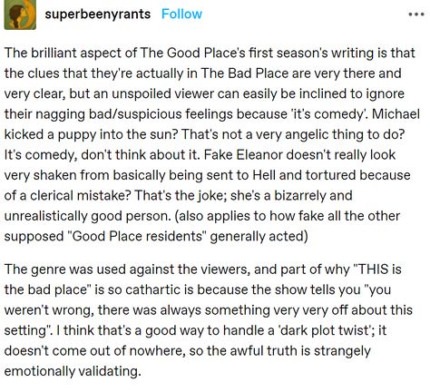 The Good Place Tumblr, The Good Place Funny, Jeremy Bearimy, Story Writing, Tumblr Posts, Tumblr Funny, Writing Tips, Make Me Happy, Writing Prompts