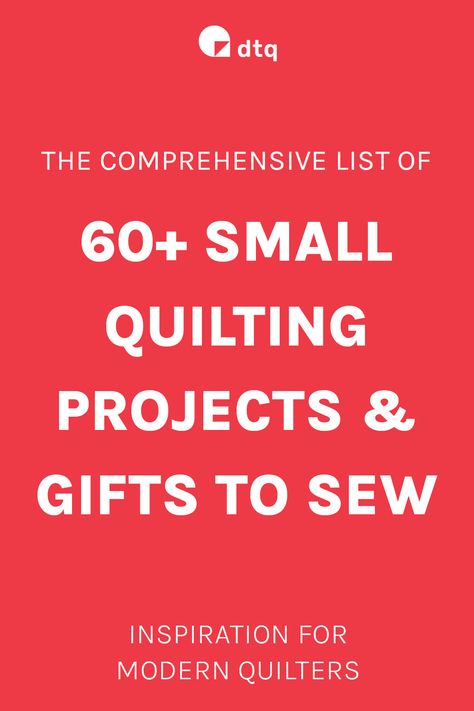 Discover 60+ ideas of small quilting projects and gift to sew. Discover fun and useful tutorials for pillows, wall art, yoyo quilt, upcycled clothes, table runners, gifts for babies and toddlers, potholders, oven mitts, tea towels, placemats, coasters, mug rugs, totes and bags, pencil cases and pouches, small quilting projects for Christmas. Have fun sewing! Gifts To Quilt, Christmas Market Sewing Ideas, Small Quilted Projects Free Patterns, Quick Quilting Projects Gift, Holiday Sewing Projects Diy Gifts, Quick Quilted Gifts, Quick Quilt Projects, Quilted Christmas Gifts To Make, Christmas Sewing Crafts Handmade Gifts