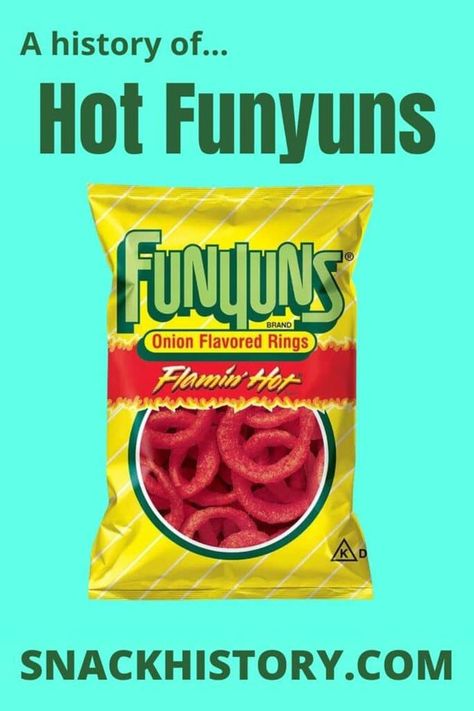 Hot Funyuns Hot Funyuns, Chips Spicy, Onion Ring, Spicy Food, History Pictures, Onion Rings, Spicy Recipes, Pops Cereal Box, Snack Recipes