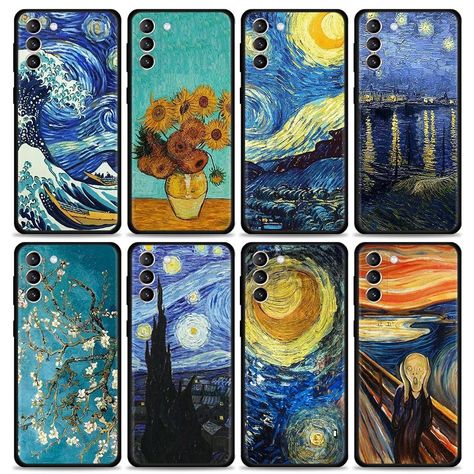 Introducing our versatile phone TPU case collection for Samsung, featuring Van Gogh-inspired artwork. Elevate your style with a choice of designs like Floral, Pictorial, and more, providing a perfect blend of aesthetics and protection. Crafted with precision, our half-wrapped cases offer Anti-Fingerprint, Anti-Scratch, and Dustproof features, ensuring your Samsung device stays sleek and resilient. The lightweight design adds minimal bulk while providing maximum defense. Inspired by the timeless Phone Case Painting, Phone Case Diy Paint, Van Gogh Inspired, Bullet Journal Diy, Pretty Phone Cases, Amazing Nature Photography, Samsung Device, Starry Night Van Gogh, Van Gogh Art