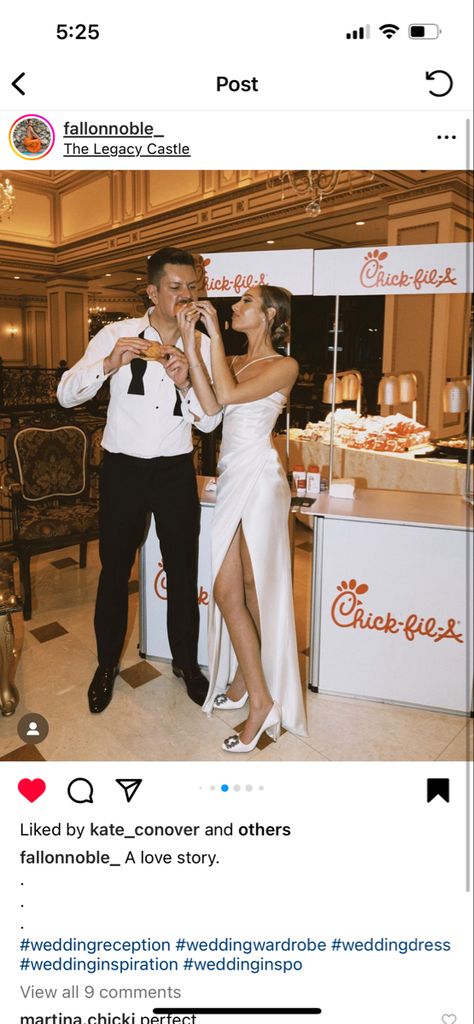 Chick Fil A Wedding Reception, Chick Fil A Wedding Catering, Chick Fil A Wedding, Wedding Extras, Reception Food, Wedding Mandap, Wedding 2025, Cute Wedding Ideas, Wedding Chicks