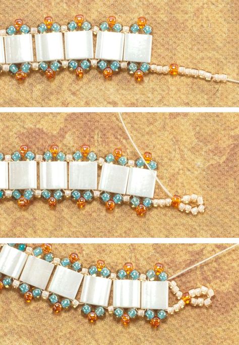 Beaded Braclets, Diy Bracelets Tutorials, Beaded Bracelets Tutorial, Ladder Stitch, Bead Weaving Patterns, Beaded Jewelry Tutorials, Seed Bead Tutorial, Beaded Bracelet Patterns, Beaded Jewelry Patterns