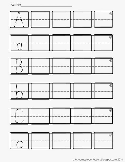 Life's Journey To Perfection: Preschool Practice ABC Writing Worksheet Printables Abc Writing, Handwriting Worksheets For Kindergarten, Free Handwriting Worksheets, Letter Worksheets Kindergarten, Alphabet Writing Worksheets, Alphabet Practice Worksheets, Letter Recognition Worksheets, Letter Worksheets For Preschool, Alphabet Writing Practice