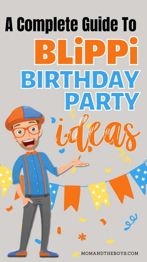 Blippi Birthday Party Ideas, Blippi Birthday Party, Football Birthday Party, 2nd Birthday Party Themes, Construction Birthday Parties, Shower Water, Birthday Party Activities, Football Birthday, Birthday Party Food