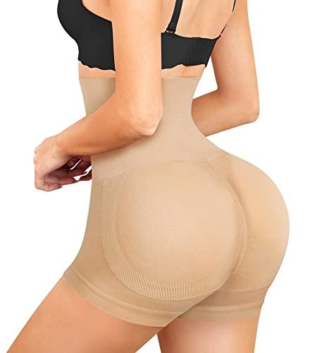 Nebility Butt Lifter Padded Shapewear High Waist Hip Enhancer Pads Shorts Women Seamless Underwear Tummy Control Panty Padded Shorts, Body Shaper, Shorts Women, Body Shapers, Shapewear, High Waist, High Waisted, Womens Shorts