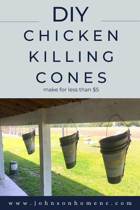 Diy Kill Cones For Chickens, Chicken Scraps Bucket, Diy Chicken Culling Cone, Grit Container For Chickens, How To Attach Hardware Cloth To Chicken Coop, Fermented Chicken Feed How To Make, Chicken Processing, Five Gallon Bucket, Poultry Equipment