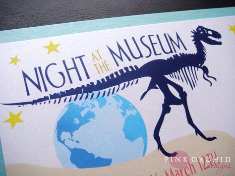 Night At The Museum Theme Party, Night At The Museum Party, Pink Orchid Wedding, Museum Party, Dino Museum, Mummy Party, Day Of Coordinator, Museum Ideas, Auction Ideas