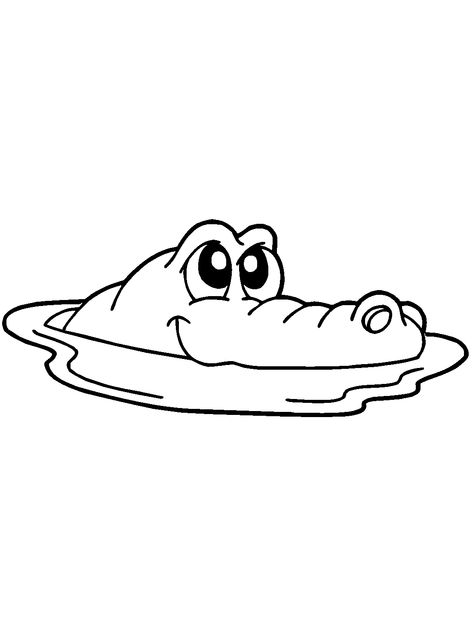 Crocodile - Lol Coloring Pages Crocodile Doodle, River Drawing, Print Coloring Pages, Lol Coloring Pages, Lol Coloring, Crocodiles, Coloring Pages To Print, White Image, Work Life