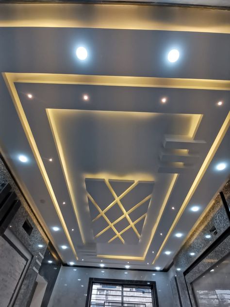 Latest False Ceiling Designs, Drop Ceilings, Lip Pictures, Pop Design For Hall, Luxury Ceiling Design, Bedroom Pop Design, Simple Ceiling Design, Down Ceiling Design, Gypsum Decoration