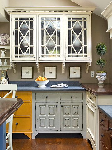 Kitchen Cabinet Trends, Cheap Kitchen Cabinets, Kitchen Wall Cabinets, Dream Kitchens Design, Cheap Kitchen, Diy Kitchen Cabinets, Kitchen Cabinetry, Painting Kitchen Cabinets, Counter Tops