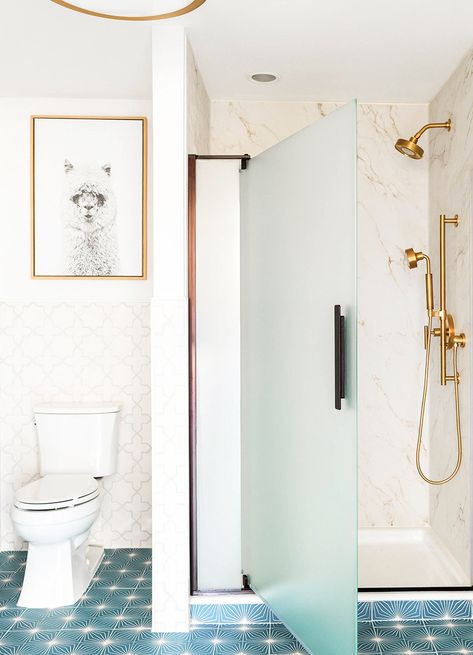 If you're hoping to maximize space in a small bathroom, consider the pros and cons of a corner shower. Corner Shower Ideas Bathroom, Small Bathroom Remodel With Corner Shower Stall, Small Ensuite Bathroom Ideas Space Saving Corner Showers, Single Stall Shower Remodel, Corner Showers For Small Bathrooms, Corner Shower Remodel, Corner Shower Ideas, Showers For Small Bathrooms, Corner Showers