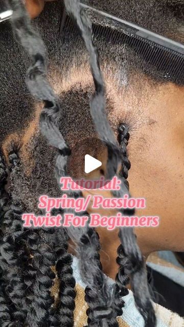 Brittany | Traveling Hair Stylist on Instagram: "💥Tutorial: Spring /Passion Twist For Beginners❗️Follow To See More Hair Tutorials.  Save and Try for later. Call or text 301-485-9298 for an appointment. 

"Twist into Spring: Elevate your style with this easy-to-follow tutorial! 🌸 #SpringTwist #HairTutorial"

Call or text 301-485-9298. Need a cut? Need a braider? Need a stylist for your child? Need a stylist for yourself?  Tired of going to the salon? I'll travel to you😁. Mane Event Beauty is now accepting new clients. Book Your Appointment Today!

 #springtwists #passiontwists #twists #dmvhairstylist #twistsbraids #hair #hairhacks #healthyhair #Hairproduct #haircare #haircareproduct #hairs #explore #viral" Twist To The Scalp Natural, How To Maintain Passion Twist, How To Start Passion Twist, Spring Passion Twist, How To Do Spring Twist Braids, Passion Twists How To, Passion Twist On Short Hair, How To Do Spring Twist, Passion Twists Color 30