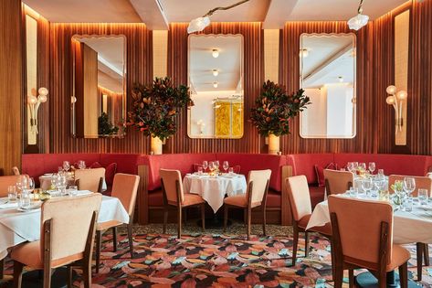 Brookfield Place, Hospital Interior Design, Restaurant Interior Design, Private Dining, Carpet Design, Restaurant Interior, Outdoor Rooms, Banquette, Elle Decor