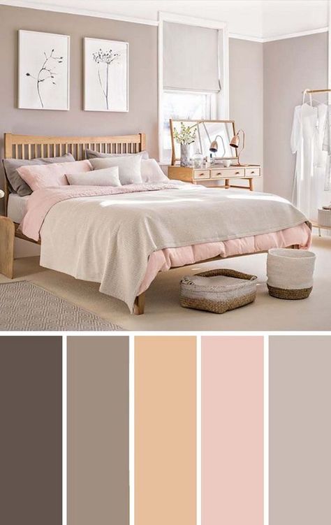 Bedroom Wall Colour Combination, Room Color Ideas Bedroom, Small Bedroom Colours, Beautiful Bed Designs, Beautiful Bedroom Colors, Room Color Combination, Wall Color Combination, Bedroom Color Combination, Bedroom Colour Palette