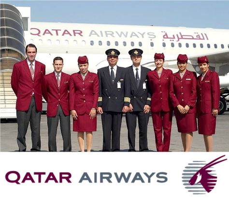 Qatar Airways Qatar Airport, Qatar Airways Cabin Crew, Hostess Uniform, Air Hostess Uniform, Cabin Crew Jobs, Jobs In Canada, Airline Uniforms, Air Hostess, New Jobs