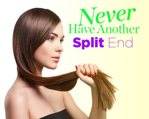 How to Stop Getting Split Ends Once and for All Oil For Split Ends, How To Prevent Split Ends, How To Treat Split Ends Hair, Hair Care Split Ends, How To Fix Split Ends, How To Avoid Split Ends, Hair Commercial, Coconut Oil Hair Mask Diy, Treat Damaged Hair