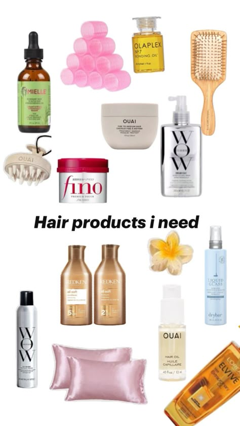 Beauty Treatments Skin Care, Preppy Hairstyles, Healthy Hair Routine, Natural Hair Growth Tips, Hair Therapy, Shower Skin Care, Cut Her Hair, Hair Essentials, Hair Routine