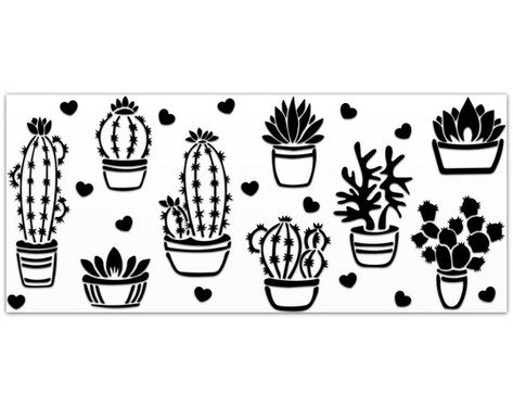 Cactus Svg Libbey Glass Wrap Svg, Succulent Svg Plant Mom 16oz Libby Beer Can Full Wrap Cu #svg #svgquotes #svgideas #svgfiles #freesvg #svgdesigns Succulent Svg, Glass Tumbler Design, Cactus Svg, Glass Wrap Svg, Libbey Glasses, Cup Wraps, Tumbler Stickers, Cup Svg, Glass Wrap