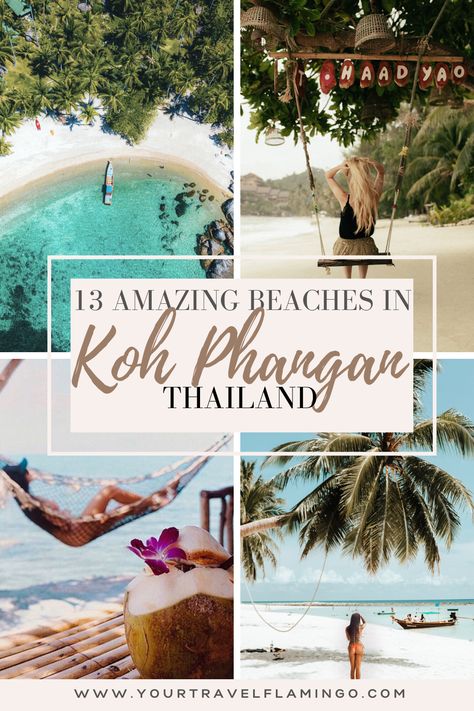 Koh Samui Itinerary, Full Moon Party Koh Phangan, Ko Phangan, Thailand Islands, Thailand Bucket List, Koh Lipe Beach, Koh Phangan Beach, Thailand Tour, Koh Lanta Beach