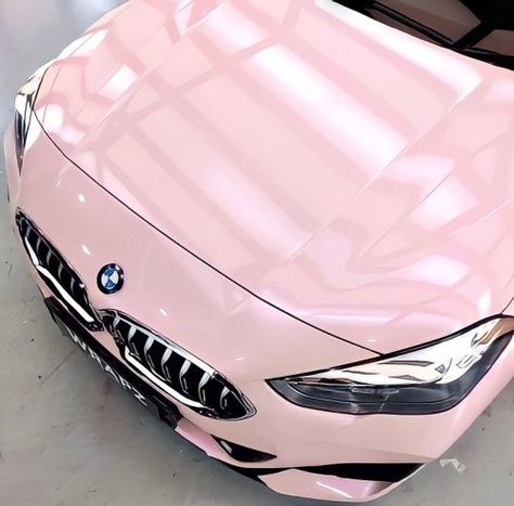 Pink Bmw Aesthetic, Pink Bmw, Pink Cars, Barbie Car, Top Luxury Cars, Girly Car, Car Goals, New Obsession, Pink Car