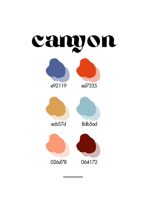 Hex Code Combinations, Aesthetic Color Codes, Canyon Color Palette, Hex Codes Color Palette, Hex Code Color Palette, Color Palette Hex Codes, Color Palette Aesthetic, Aesthetic Color Palette, Palette Aesthetic