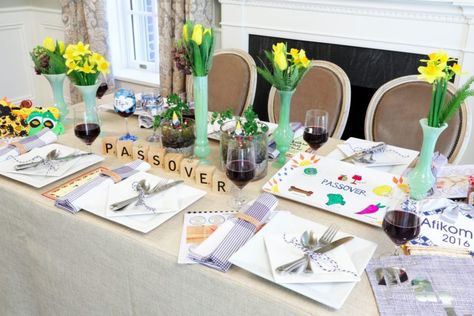 Passover Tablescapes, Passover Table Decorations, Passover Table Setting, Passover Seder Table, Passover Feast, Passover Lamb, Passover Table, Seder Table, Passover Decorations