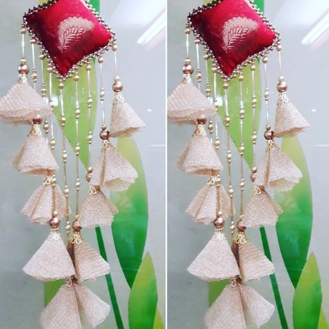 Latkans Latkans For Lehenga Handmade, Handmade Latkans, Blouse Hangings, Tassels Fashion Clothing, Skirt Lehenga, Designer Tassels, Saree Tassels Designs, Lehenga Red, Saree Tassels