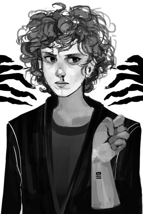 Mike Wheeler - Character Study by verauko on DeviantArt Stranger Things Eleven, Stranger Things, Deviantart, Hair, White, Black, Art