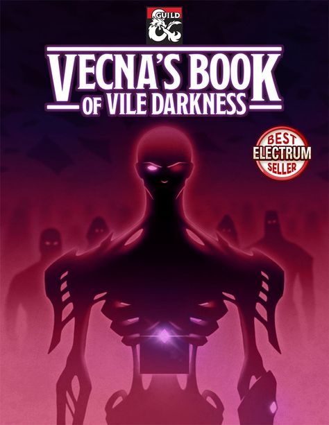 Vecna's Book of Vile Darkness Vecna Dnd, Tabletop Rpg, Mindfulness, Books