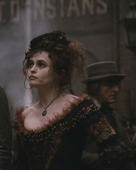 Sweeney Todd. Sweeney Todd Costume, Helena Carter, Helen Bonham, Mrs Lovett, Colleen Atwood, Marla Singer, Tim Burton Characters, Tim Burton Art, Tim Burton Films