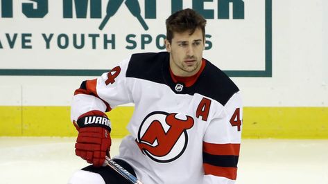 Miles Wood Hockey, Miles Wood, Becka Mack, Nj Devils, Hip Injuries, The Devils, Hockey Boys, Nhl Games, Deal With The Devil