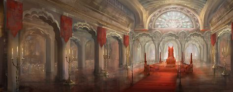 Bastilon throne room Fantasy Throne, Red Throne Room, Dragon Throne Room Fantasy Art, Ruined Throne Room, Dark Throne Room Fantasy Art, Golden Throne Room Fantasy Art, Egyptian Throne Room Concept Art, Abandoned Throne Room, Throne Room