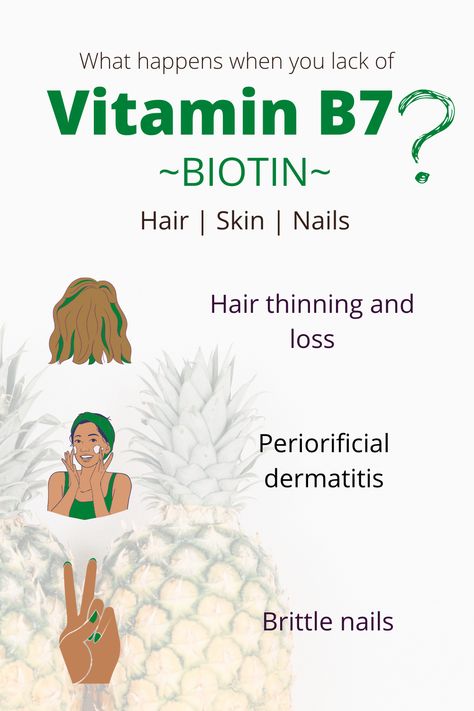 Hair Fall Vitamin Deficiency, Vitamins Benefits, Woman's Health, Sugar Challenge, Vitamin Tablets, Fruit Health, Vitamin B7, Biotin Hair, Nail Vitamins