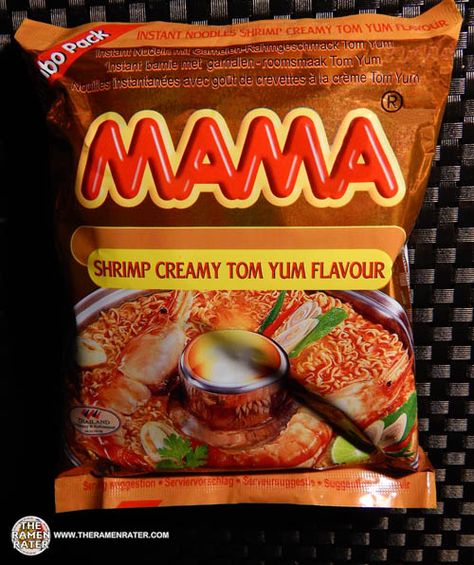 Meet The Manufacturer: #1471: Mama Instant Noodles Shrimp Creamy Tom Yum Flavour Jumbo Pack Mama Noodles, Tom Yum Noodles, Shrimp Ramen, Maggi Masala, Tom Yum Soup, Curry Noodles, Tom Yum, Instant Ramen, Savory Soups