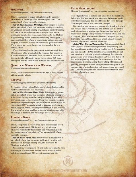 Elden Ring Dnd Homebrew, D D Items, Concept Art Drawing, Dungeons And Dragons Homebrew, Home Brewing, Dungeons And Dragons