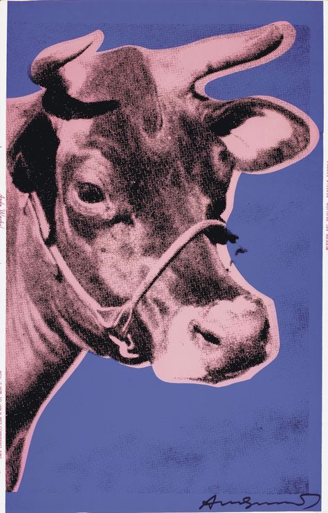 ANDY WARHOL | Cow (F. & S. II.12A) | 1970s, Prints & Multiples | Christie's Andy Warhol Artwork, James Rosenquist, Andy Warhol Pop Art, Warhol Art, Pop Art Animals, Screen Painting, Robert Rauschenberg, Modern Pop Art, On Wallpaper